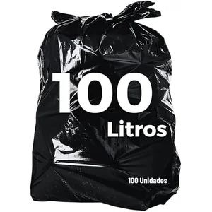 Saco P/Lixo 100L Pr Reforçado 100un Ples