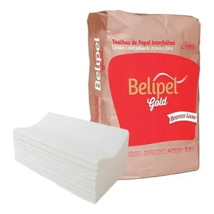 Papel Toalha Interfolha 20,5X20Cm Belipel Gold