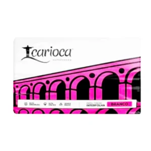 Papel Toalha Interfolha 20X20 Branco Econômico Carioca Rio Sampa