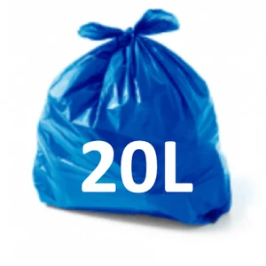 Saco P/Lixo 20L Az 100un Induplast