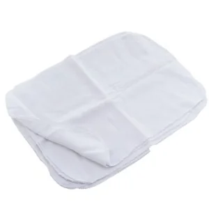 Flanela Branca 28X38 Rouxinol