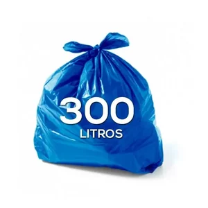 Saco P/Lixo 300L Az 50un Forte Induplast