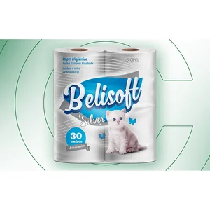 Papel Higienico Fs 4X30M Silver Belisoft