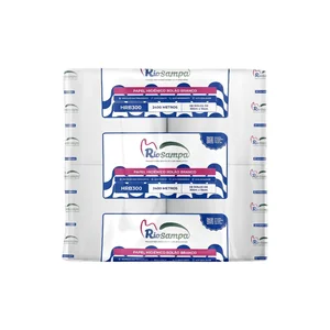 Papel Higienico Rolao Fs 8X300M Branco Rio Sampa