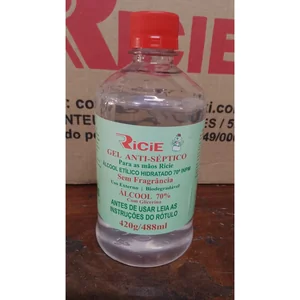 Álcool Gel 70% c/ Glicerina 488ml Ricie