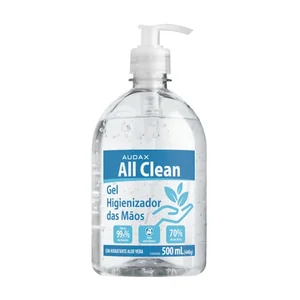 Álcool Gel 70% Pump All Clean 500ml Audax