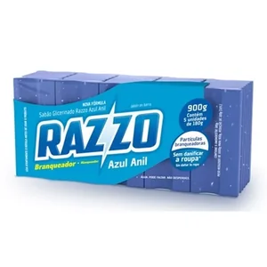 Sabão Barra Azul 5X180G Razzo