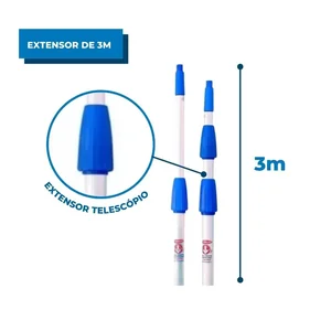 Cabo Extensor Telescópico 3m
