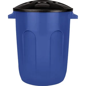 Cesto 93L Azul C/Tampa Jaguar