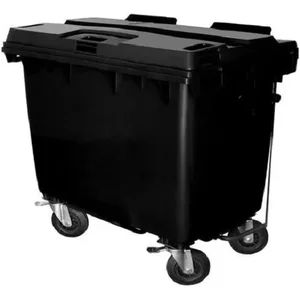 Conteiner de Lixo 1000L Preto