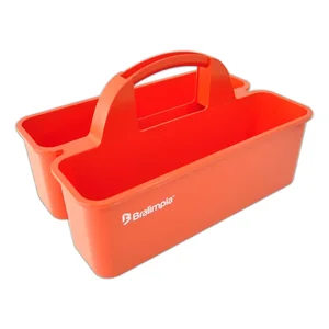 Cesto Funcional Vermelho Bralimpia
