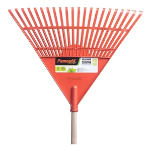 Vassoura Grama Plast C/Cb 15 Pal Pta Famastil - Ref F80.11