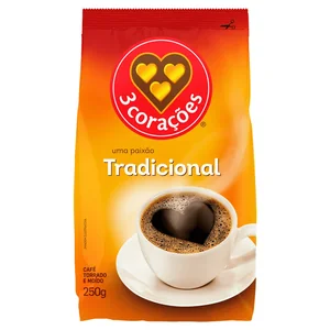 Café 250g Tradicional 3 Corações