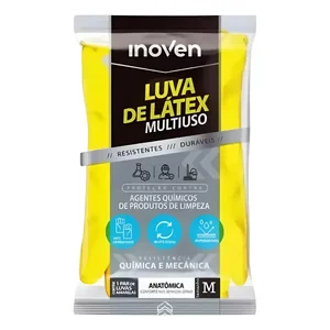 Luva Multiuso Amarela Inoven - M