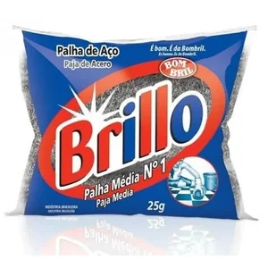 Palha de Aço Brillo