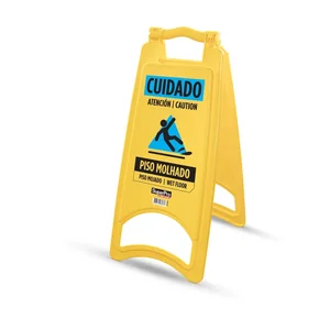 Placa Sinalizadora “Piso Molhado” Bettanin