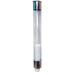 Porta Copo Plas. C/Inox Globo