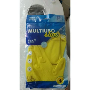 Luva Multiuso Amarela Volk - P