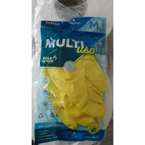 Luva Multiuso Amarela Volk - M