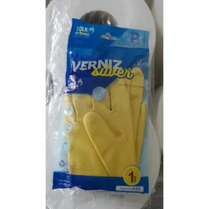 Luva Verniz Silver Amarela Volk - P