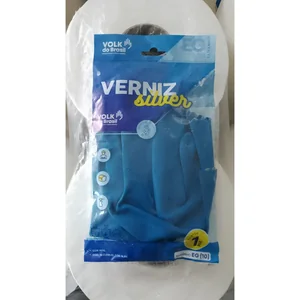 Luva Verniz Silver Azul Volk - Eg
