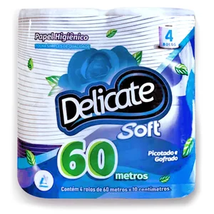 Papel Higienico Fs 4X60M Soft Delicate