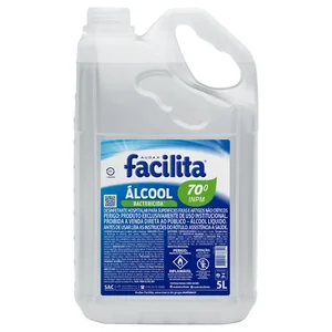 Álcool Liquido 70% 5L Barbarex