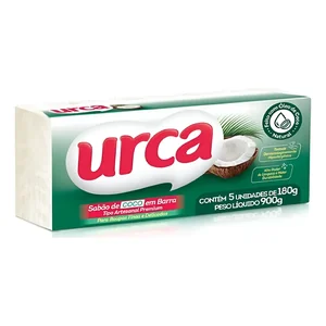 Sabão Barra Coco 5X90G Urca