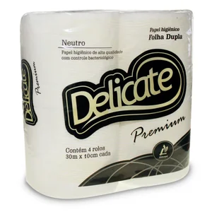 Papel Higienico Fd 4X30M Premium Delicate