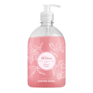 Sabonete Líquido All Clean Flores e Frutas Pump 500ml Audax