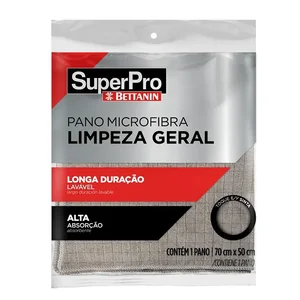 Pano de Chao Microfibra Lg Alta Absorção 70X50 Bettanin