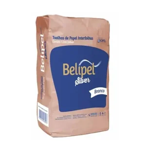 Papel Toalha Interfolha 20,5X20Cm Belipel Silver
