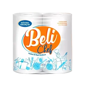 Papel Toalha Cozinha Fd 2 Rol 50Fls Beli Chef